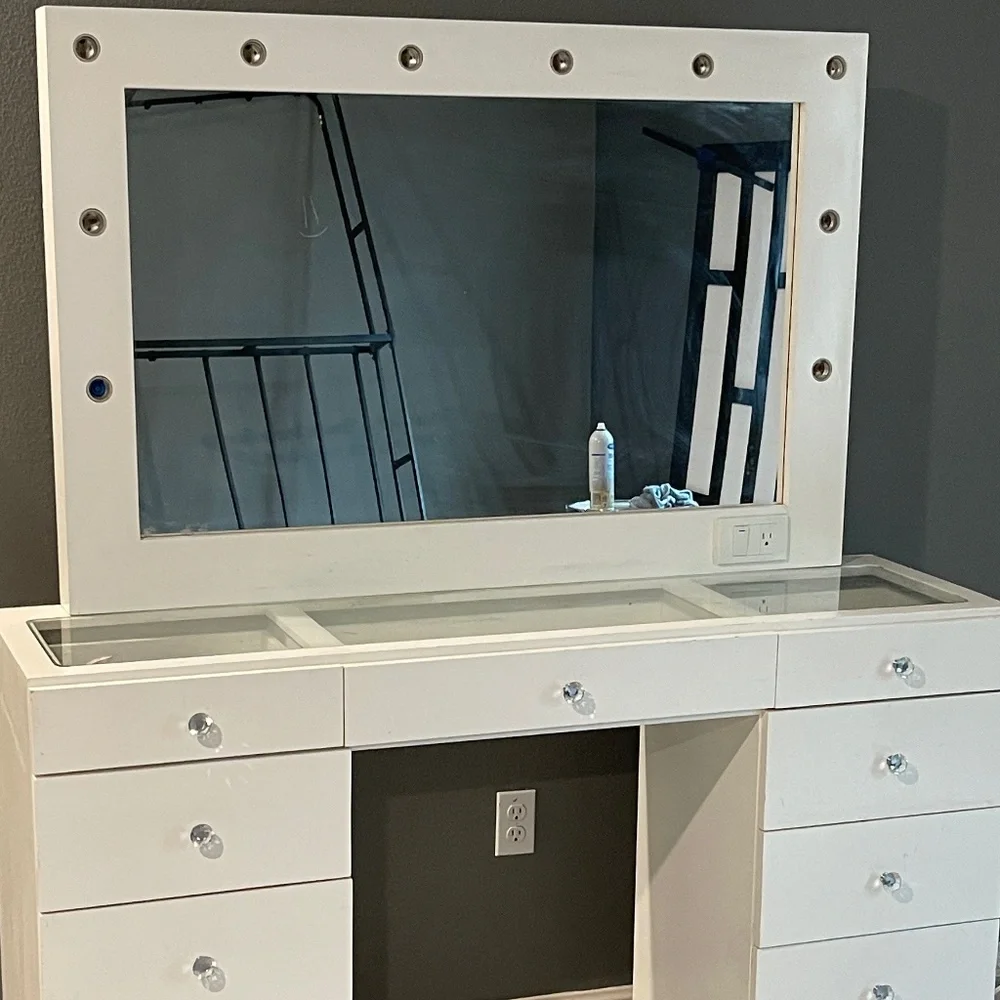White Vanity